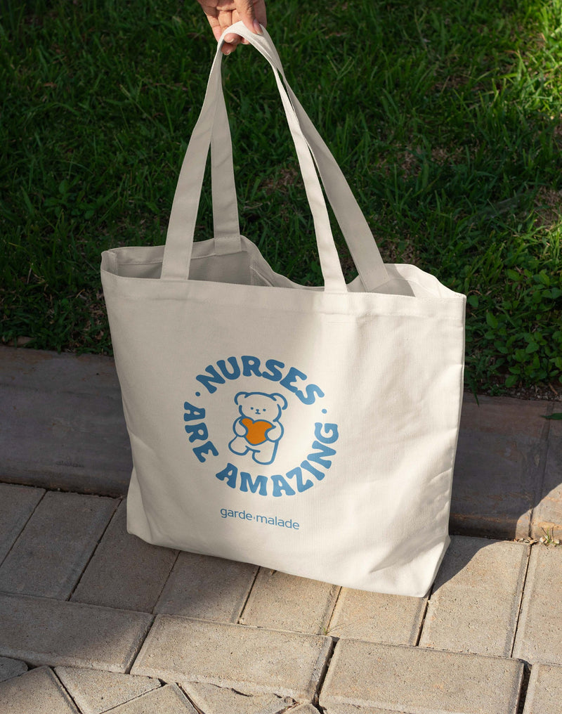 Tote Bag - Nurses are amazing - Garde-Malade