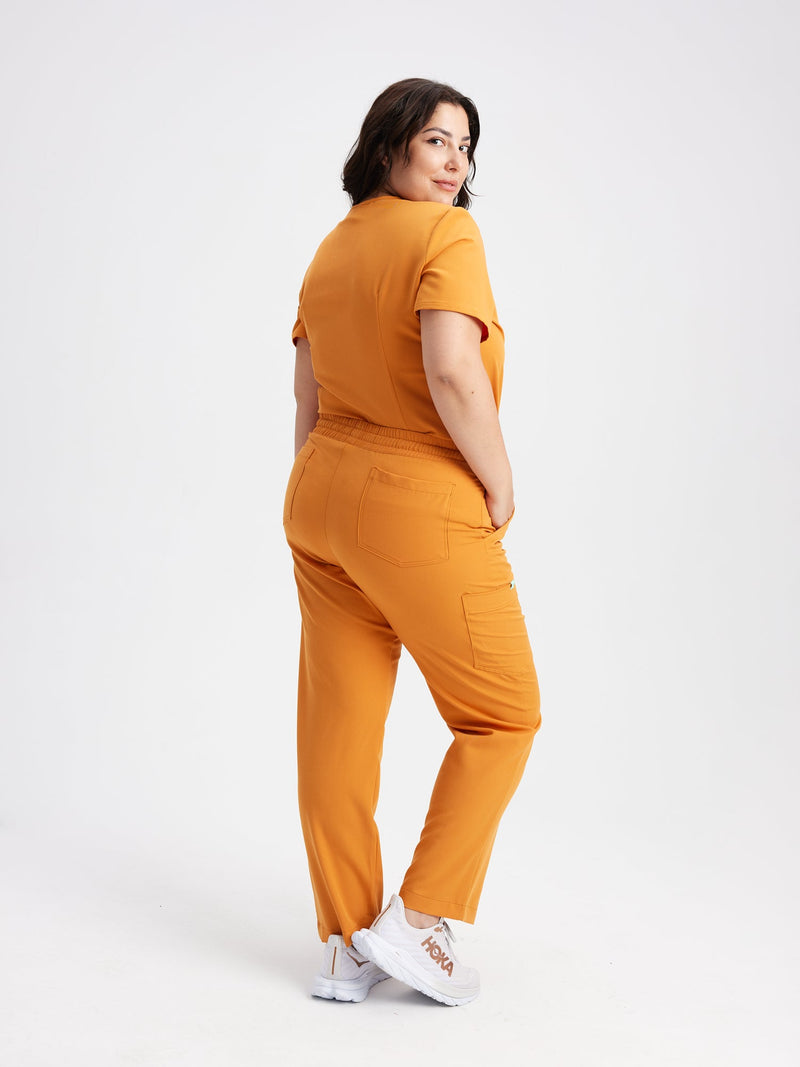 JULIETA RE-GARDE™ - MANGO - Straight Cut Scrub Pants