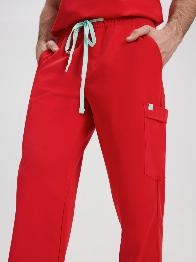 WILLIAM RE-GARDE™ - MALIBU RED - Men's Jogger Pants