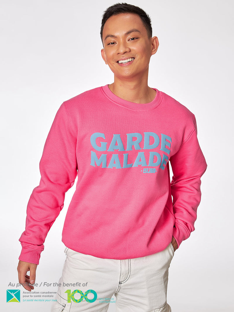 Self-Care - Premium Heavyweight Crewneck – Azalea Pink - FINAL SALE || Self-Care - Premium Heavyweight Crewneck - Azalea Pink