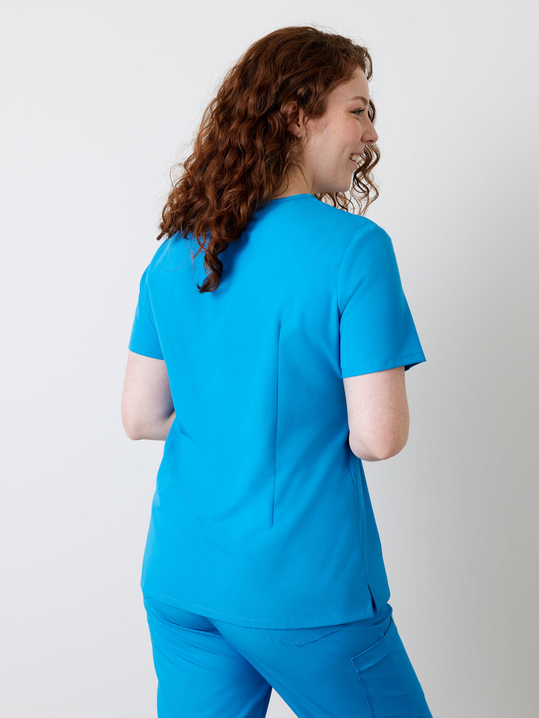 GABRIELLE RE-GARDE™ - AZUL AZUL - Blusa médica de un bolsillo