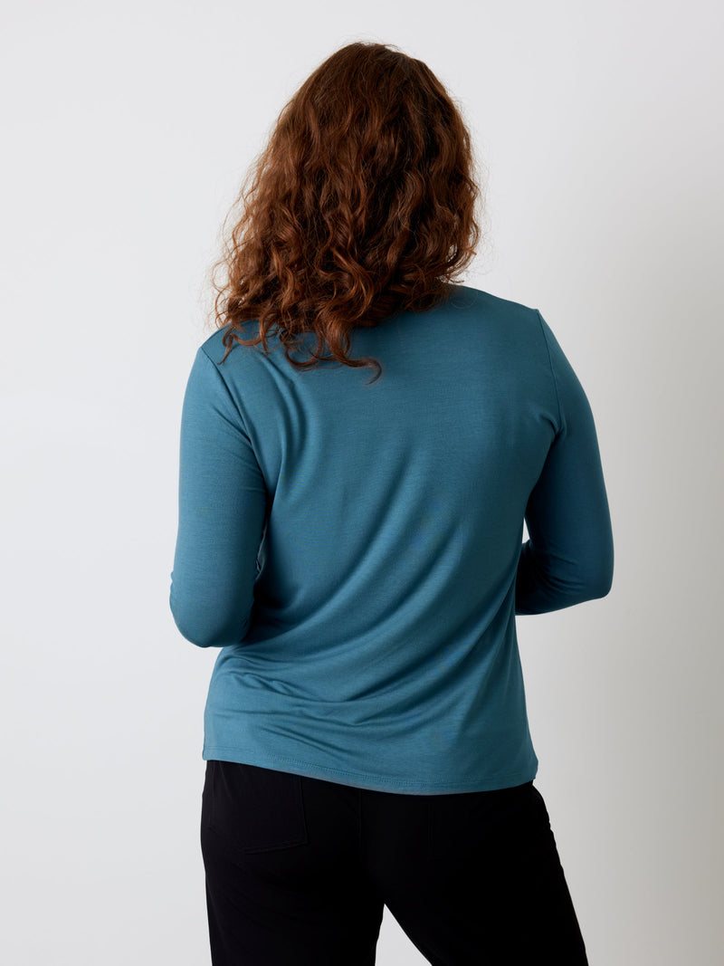 Women Underscrub – Duck Blue - Long Sleeves