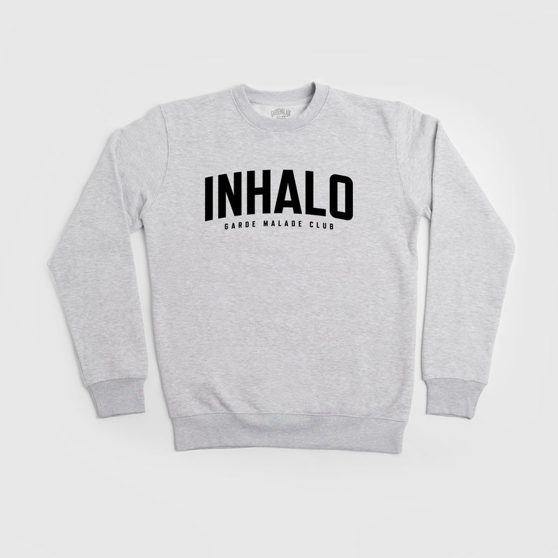 HEATHER GREY - Custom Crewneck ||Chandail Crewneck Personnalisé - GRIS HEATHER