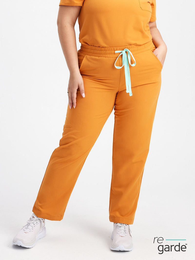 JULIETA RE-GARDE™ - MANGO - Straight Cut Scrub Pants