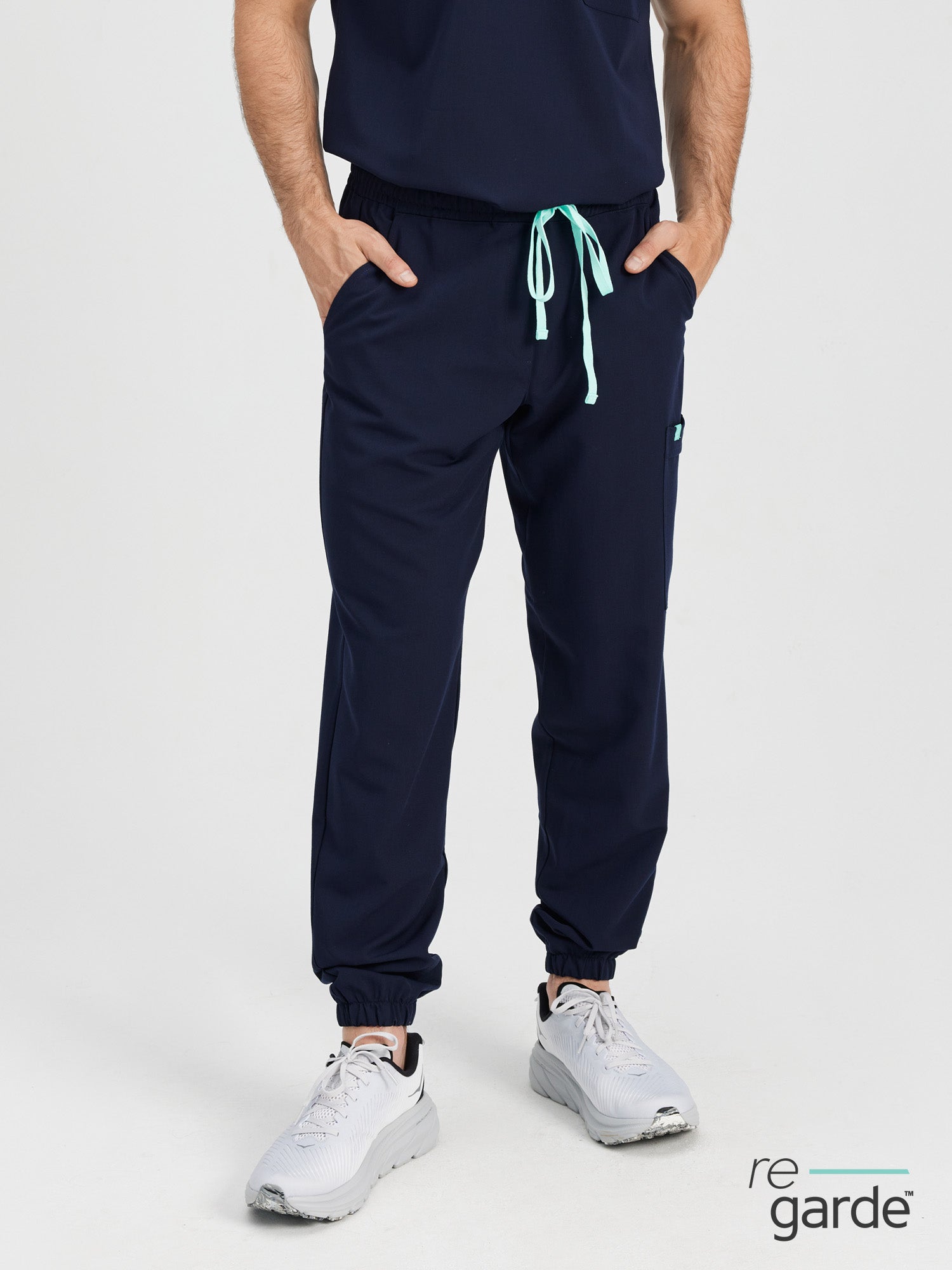 WILLIAM RE-GARDE™ - AZUL MARINO - Pantalones deportivos para hombre - SILVADUR™