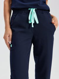 JULIETA RE-GARDE™ - NAVY - Straight Cut Scrub Pants