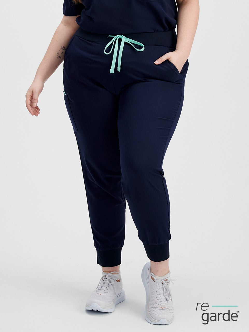 DEMI RE-GARDE™ - AZUL MARINO - Pantalón médico deportivo - SILVADUR™
